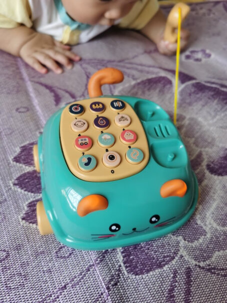 勾勾手勾勾GOUGOUSHOU拉线儿童玩具早教电话机仿真认知性价比高吗？老司机揭秘解说！