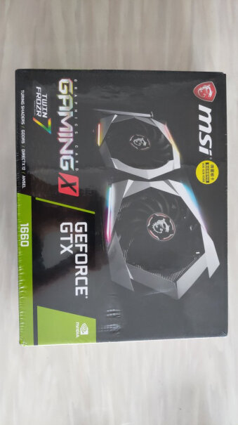 微星GeForce GTX 1050 Ti GAMING X 4G显卡你们的灯光能同步么？我的MYSTIC LIGHT检测不到显卡，也是醉了？