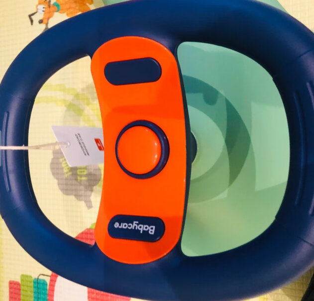 玩具车babycare岁防赛琳6.1扭扭侧翻摇摇把小车拿起来晃方向盘，轴承处有异响吗？