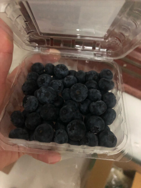 Joyvio佳沃 云南蓝莓 4盒装 125g蓝苺昨天拍的？