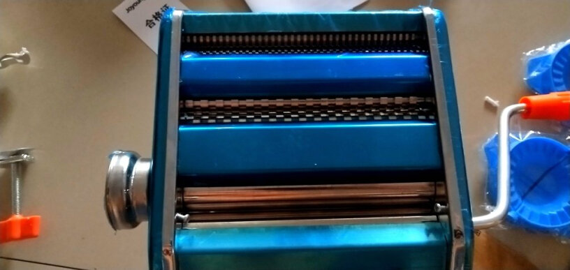 九阳面条机家用压面机小型多功能饺子皮机6档调节手动切面机质量好吗。