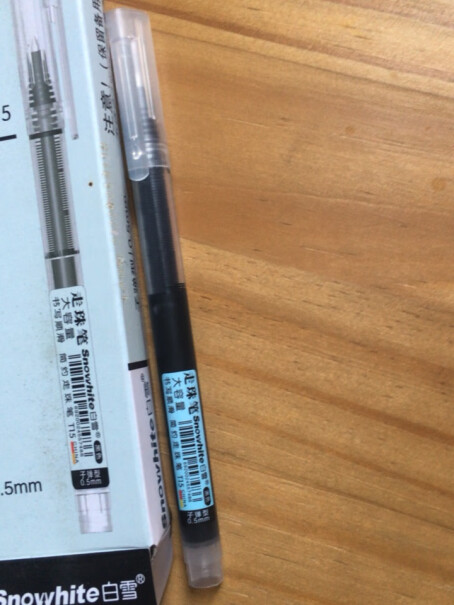 白雪签字笔直液0.5mm中性笔速干液式珠笔针管评测怎么样？最真实的图文评测分享！