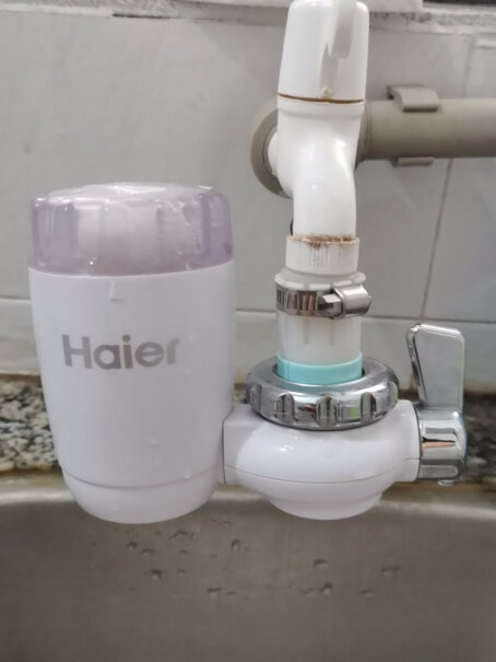 海尔HT101-1水龙头净水器台式净水机家用厨房过滤器自来水安装了，会漏水？