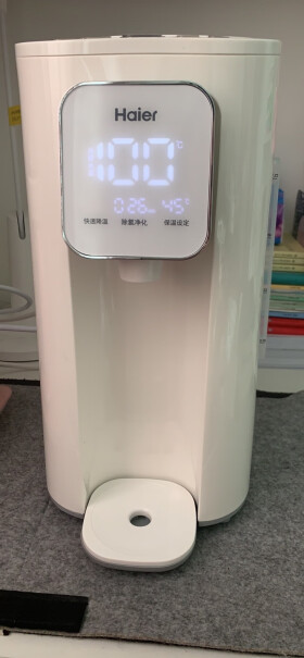 海尔恒温调奶器温奶器暖奶1.35L母婴神器奶粉加冷水开始煮，水沸腾几次？