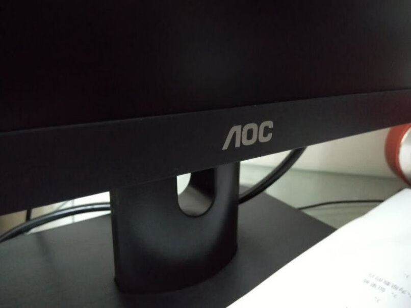 AOC电脑显示器23.8英寸全高清IPS屏我不要底座换个鼠标可以吗？