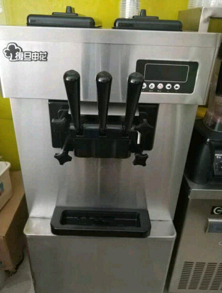 复旦申花冰淇淋机商用冰激凌机雪糕机这个机器制作冰淇淋？用学习不？