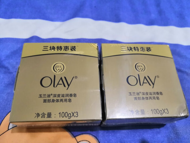 OLAY玉兰油香皂深度滋润100g能洗头吗？