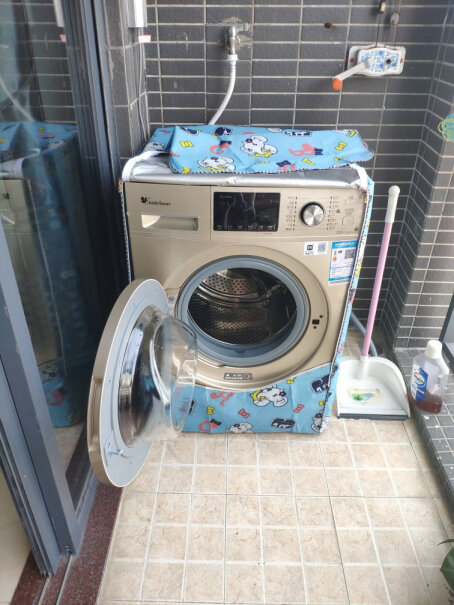 洗衣机罩全自动滚筒洗衣机防水防晒罩布亲们这个质量怎么样，防水防晒效果好么？会不会很薄？