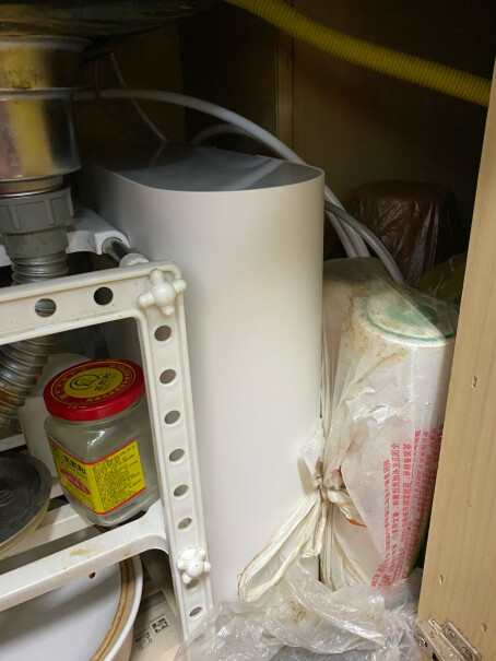 小米净水器家用净水机滤芯3合1复合滤芯洗碗池下面安装了厨宝后也能再安装这个净水机吧？