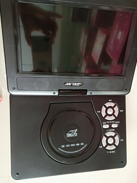 先科32B便携式移动电视DVD播放机巧虎dvd影碟机cd可以连接电视吗？