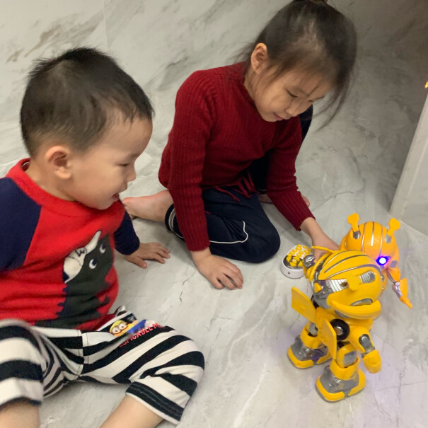 机器人益米儿童玩具男孩玩具真的好吗！评价质量实话实说？