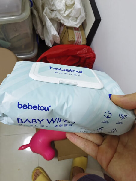BEBETOUR婴儿手口湿巾 新生儿湿纸巾 蓝盖80抽*5包评测好不好用？老司机评测诉说？