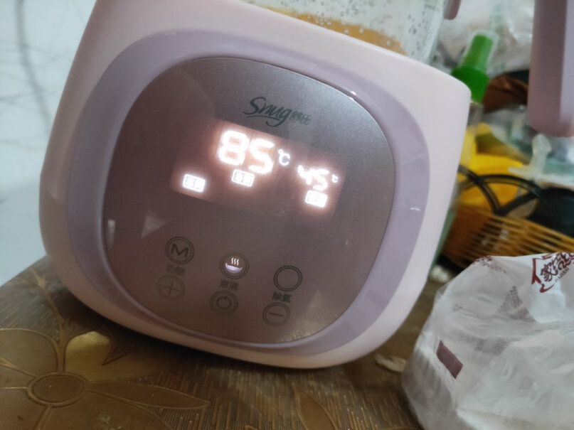 舒氏恒温调奶器1L买过的宝妈们，这个壶可以设定几个温度？43度可以设置吗？