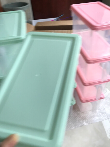 美之扣冰箱收纳盒长方形抽屉式鸡蛋盒食品冷冻盒厨房收纳保鲜塑料储物盒评测好不好用？评测报告来了！