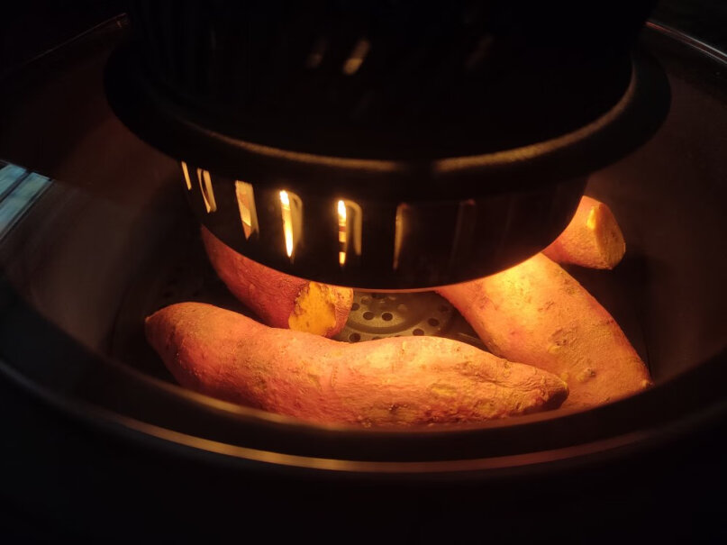 苏泊尔空气炸锅家用6L大容量智能电炸锅无油低脂煎炸可以烤牛排吃么？