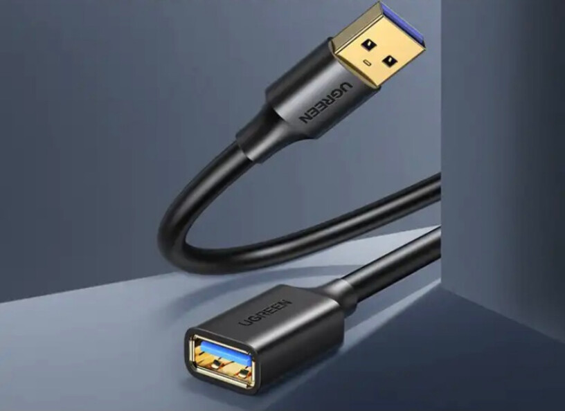 绿联（UGREEN）USB延长线1米手柄能用吗？