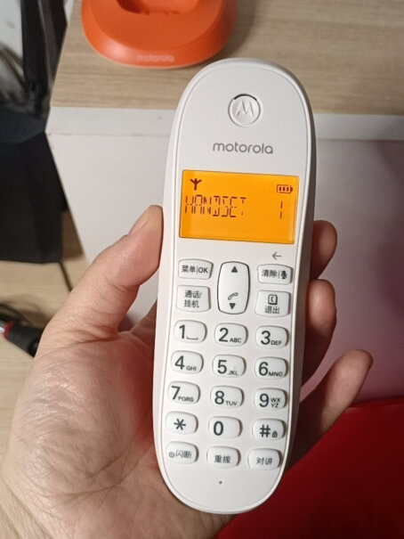 摩托罗拉Motorola数字无绳电话机无线座机怎样操作解除免打扰模式？