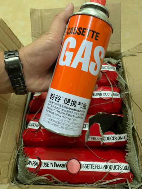 野餐用品岩谷Iwatani7罐装丁烷气防爆燃气罐来看看图文评测！性能评测？