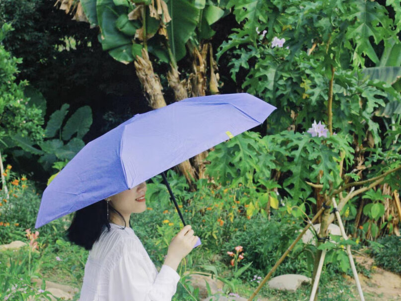 京东京造雨伞太阳伞折叠伞晴雨八骨遮阳便携大号拉回的时候怎么那么紧，要非常大力，你们的也这样吗？