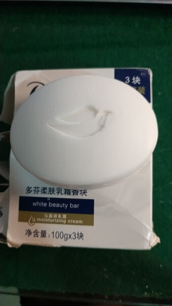 香皂多芬DOVE香皂柔肤乳霜香块100gx3功能评测结果,哪个性价比高、质量更好？