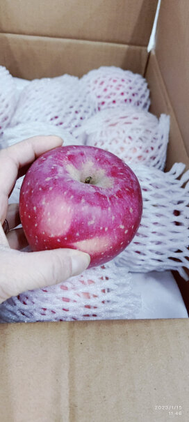 烟台红富士苹果5kg装苹果打蜡了吗？