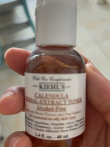 科颜氏Kiehl's金盏花植萃爽肤水40ml入手评测到底要不要买？优缺点分析测评！