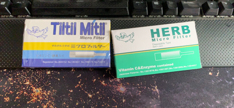 TiltilMitil日本蓝小鸟过滤烟嘴用烟嘴能戒烟吗？