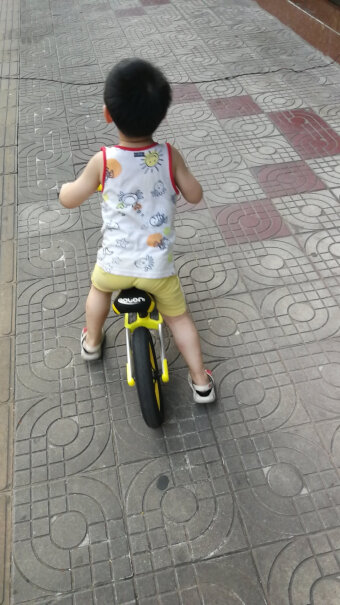 荟智儿童滑行车平衡车滑步车5岁的孩子骑小不小，孩子116厘米？