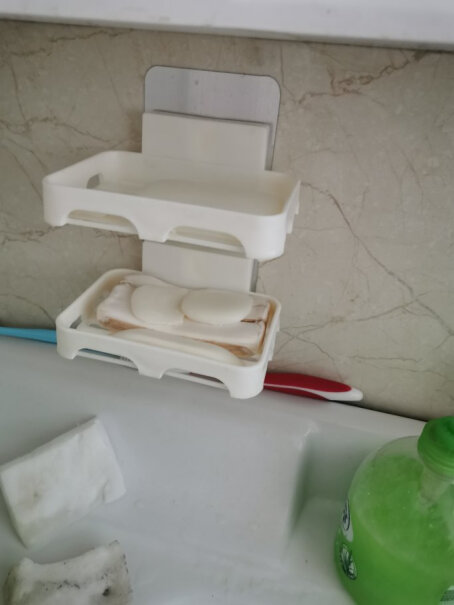浴室用品梦庭肥皂盒香皂盒肥皂架皂碟壁挂式双层沥水浴室置物架评测结果好吗,哪款性价比更好？