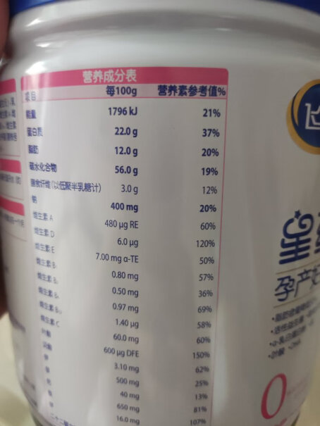 飞鹤星蕴孕产妇奶粉这个奶粉装罐差不多3/4的样子，很浅，以前买其它品牌的装的挺满的，你们买的是不是这样的呢？