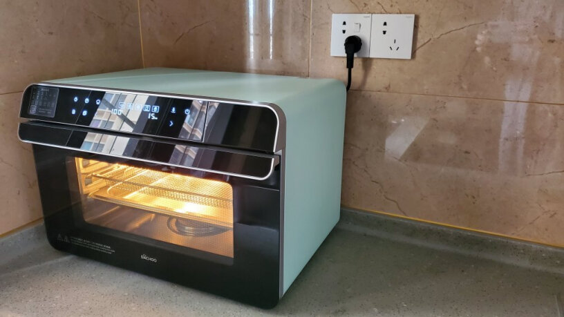 电烤箱大厨蒸烤箱一体机家用台式烤箱蒸箱蒸烤一体机炸锅DB6003分钟告诉你到底有没有必要买！使用良心测评分享。