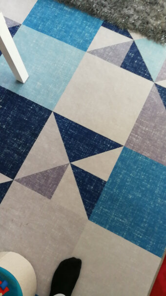 九洲鹿地毯家居北欧不规则图案160*230cm你们家的地毯可以定制吗？