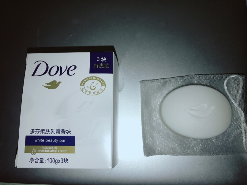 香皂多芬DOVE香皂柔肤乳霜香块100gx3评测怎么样！应该注意哪些方面细节！