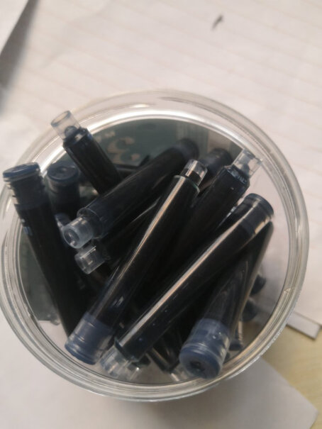 晨光M&G文具0.9ml可擦纯蓝色墨囊可替换钢笔墨囊写字会不会太粗？