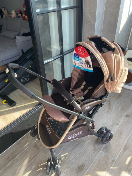 美国GRACO葛莱婴儿推车可座可平躺请问这个车好用不？宝宝现在快100天。