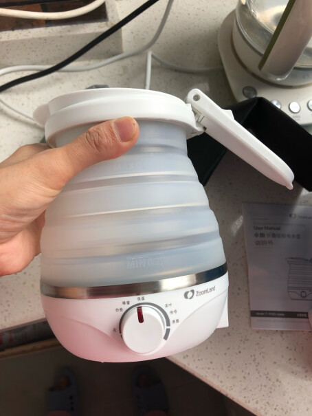 卓朗电水壶旅行可折叠电热水壶自动断电以后，水温到80度会再次自行加热吗？