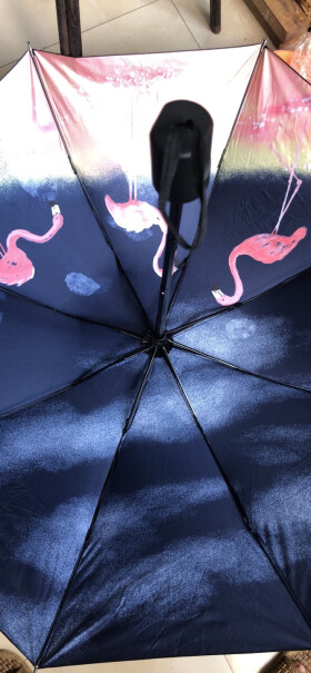 大号折叠黑胶晴雨伞男女遮阳伞防晒伞小黑伞太阳伞伞的外面长啥样？？？？