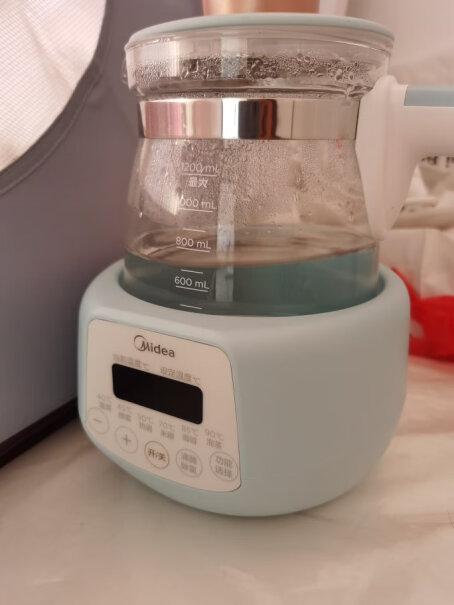 美的婴儿恒温水壶调奶器热奶器1.2L请问大家，你们用这个壶，兑奶粉用多少度的水温啊？