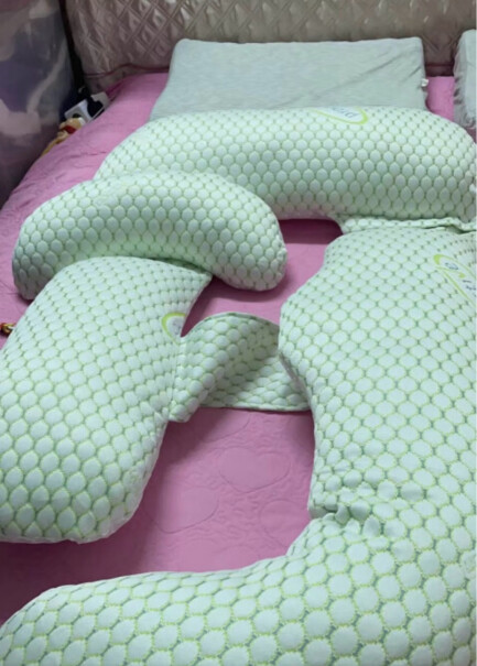 多米贝贝孕妇枕U型侧睡抱枕多功能托腹靠枕感觉没有体现对腹部的支撑，？