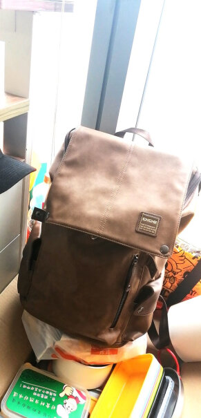 迪德DiDe双肩包男士大容量电脑背包多功能旅行男包学生书包这个可以背上飞机吗？