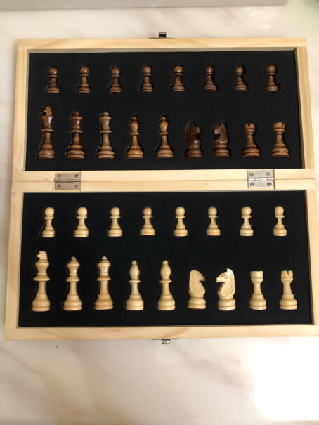 国际象棋奇享橙国际象棋木质可折叠原木评测好不好用,使用两个月反馈！