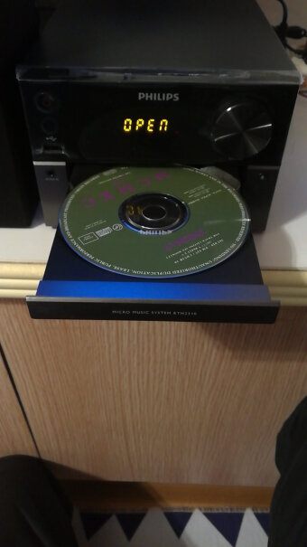 飞利浦DTM380音响音箱能听DVD盘里的音乐么？