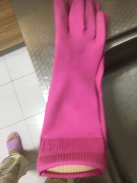 手套-鞋套-围裙克林莱越南进口清洁手套橡胶手套好用吗？评测真的很坑吗？