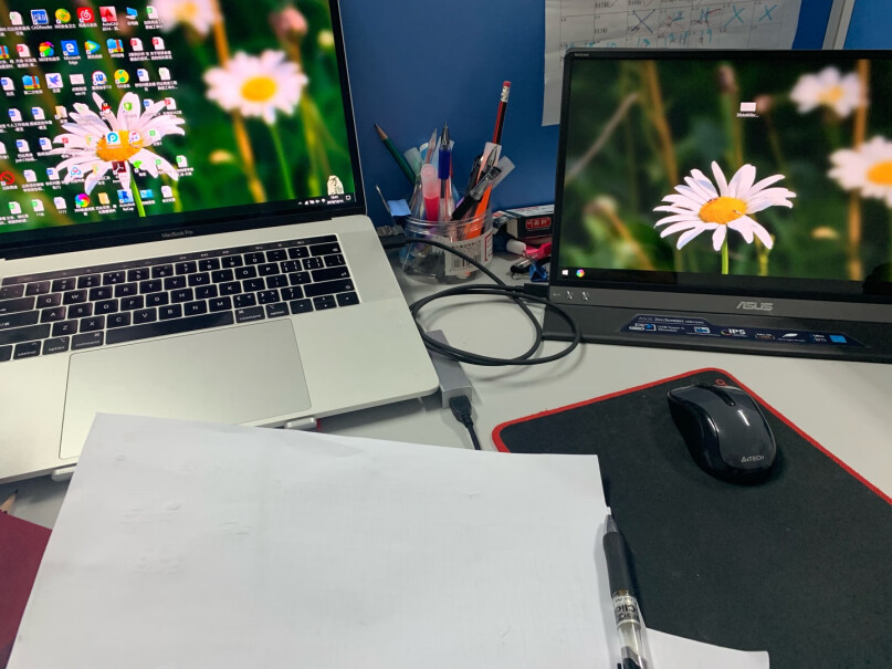 华硕15.6英寸便携显示器screen笔怎么用？
