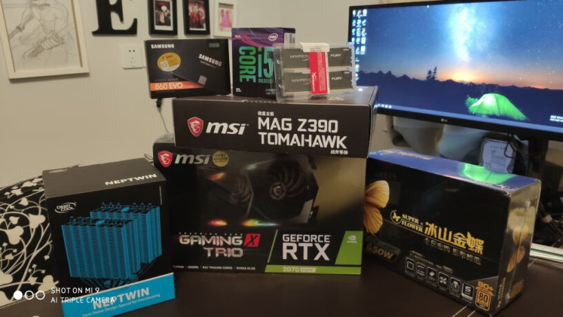 微星魔龙RTX 3080 Ti X TRIO显卡i7 7700加华硕b250plus主板想升级成这块显卡 可以吗？