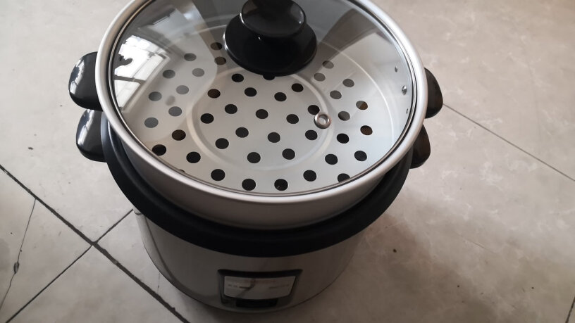 苏泊尔电饭锅6L大容量电饭煲机械老式带蒸笼可以煮粥吗？