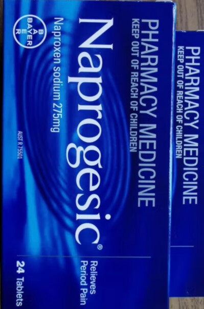 BAYER海外解热镇痛用药退烧药Bayer散利痛23效期2431萘普生好不好？新手小白求助！