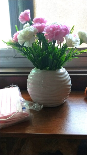 花瓶花艺如一花开清新康乃馨仿真花假花盆栽小套装教师节礼物送老师使用体验,功能真的不好吗？