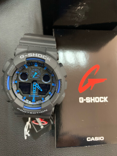 卡西欧CASIO手表G-SHOCK系列男士运动手表手表指针怎么调啊，求答？