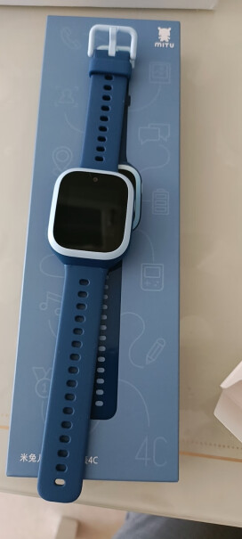 小米米兔手表4C蓝色怎么充电？